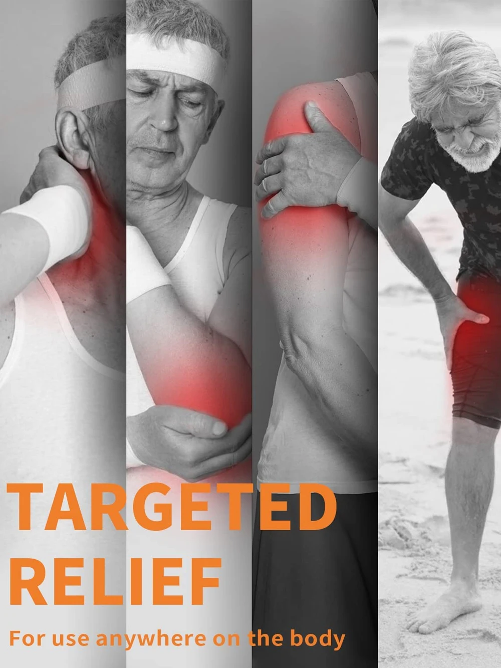 Targeted relief — for use anywhere on the body